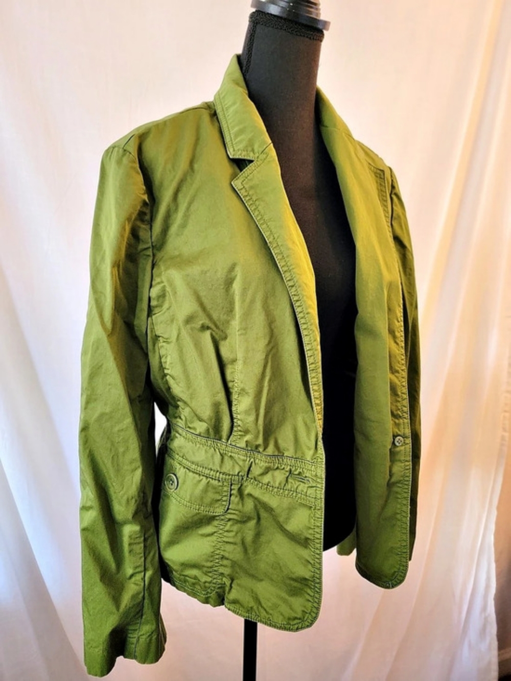 Talbots Green Blazer Size 16P
